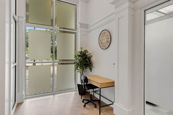 Room with desk and chair at AVIA Apartments On Alpha, Dallas, TX
